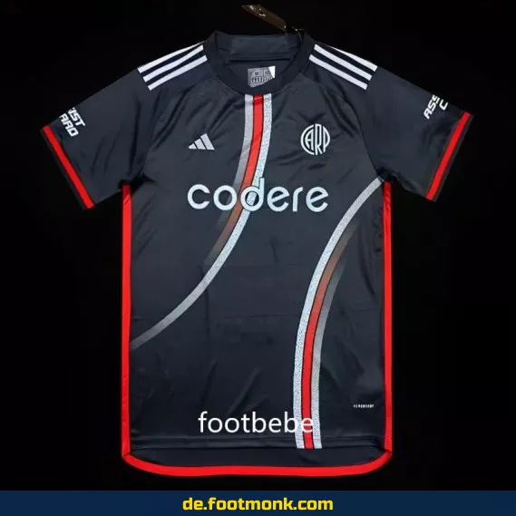 River Plate Drittes Trikot 2024/2025 – Herren Fußballtrikot Schwarz | Authentisches Vereinstrikot | Nike/Adidas | Günstig online kaufen