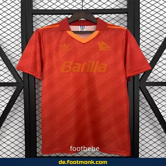 Vintage Fußballtrikot AS Rom Heim 1992-1994 – Retro Vereinstrikot | Authentisches Retro-Trikot für Herren & Damen