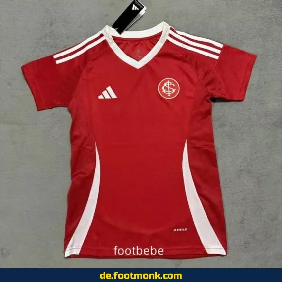 SC Internacional Damen Heimtrikot 2025/2026 – Rot | Authentische Fußballtrikots | Fußballtrikot Damen | Vereinstrikots | Fussballtrikots günstig kaufen