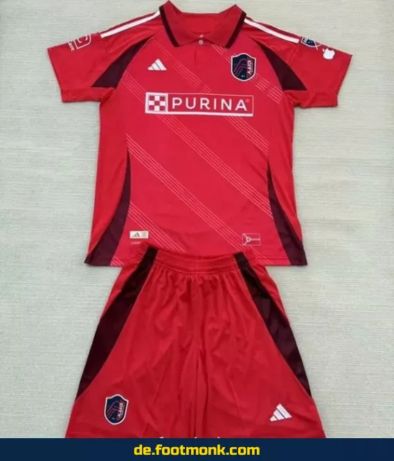ST Louis City Kinder Fußballtrikot 2025/2026 Heim – Günstige Fussballtrikots Online Kaufen