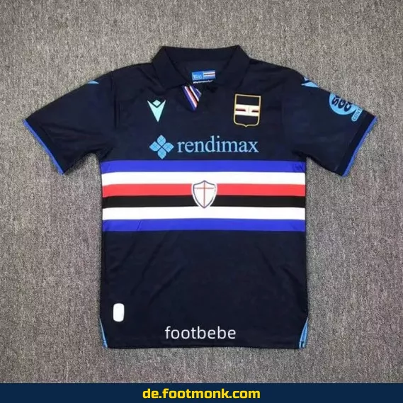 Fußballtrikot Sampdoria 2024/2025 Drittauswärts – Authentisches Vereinstrikot für Herren, Damen & Kinder | Günstig online kaufen | Personalisierbar mit Nummer & Name