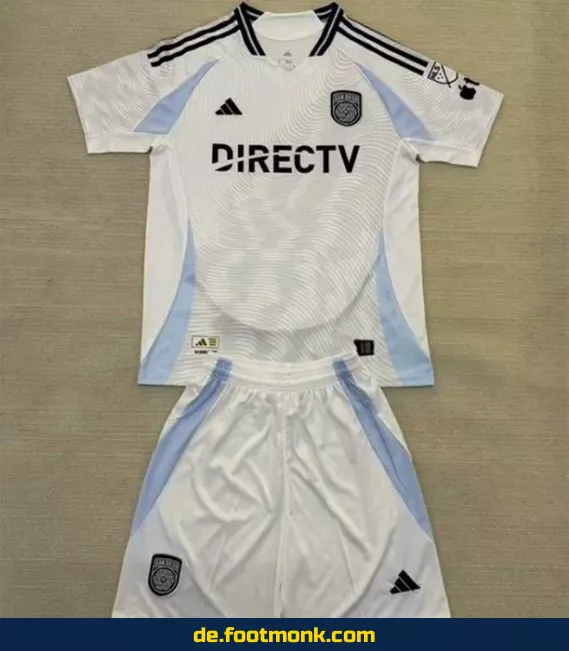 San Diego Kinder Fußballtrikot 2025/26 Auswärts Weiß – Günstige Fussballtrikots Online Kaufen