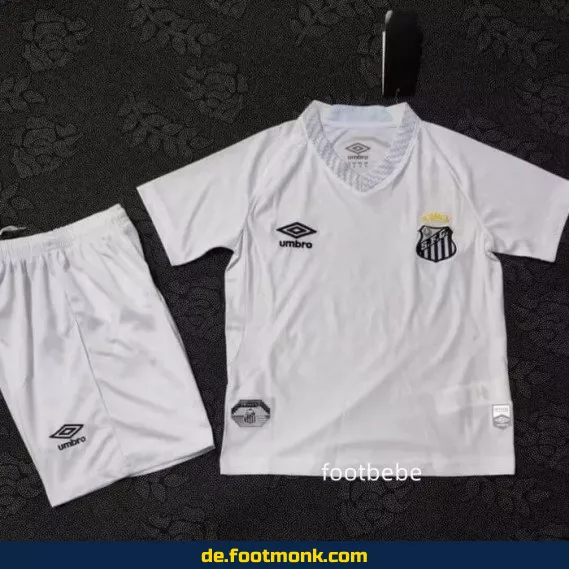 Fußballtrikot Santos Kinder 2025/2026 Heim – Günstige Vereinstrikots für Jungen & Mädchen