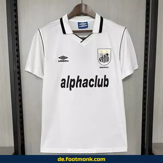 Vintage Fußballtrikot Santos Heim 2000 – Retro Vereinstrikot Herren/Damen