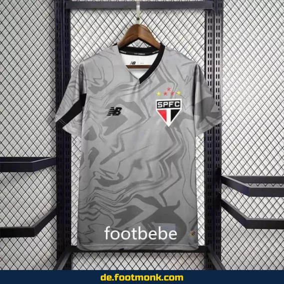 Torwarttrikot São Paulo 2024/2025 – Grau | Authentisches Fußballtrikot | Herren/Damen/Kinder | Nike/Adidas | Personalisierbar | Günstig online kaufen