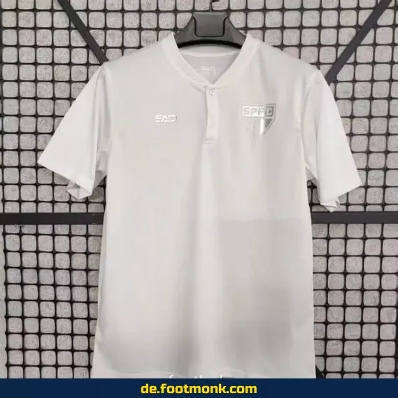 Fußballtrikot São Paulo 2025/2026 Weiß – Authentisches Vereinstrikot für Herren, Damen & Kinder | Günstig online kaufen
