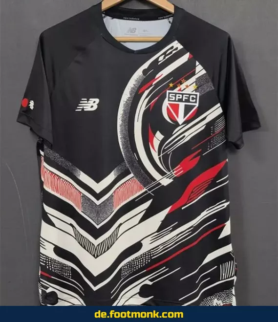 Fußballtrikot São Paulo 2025/2026 – Limitierte Sonderedition in Schwarz