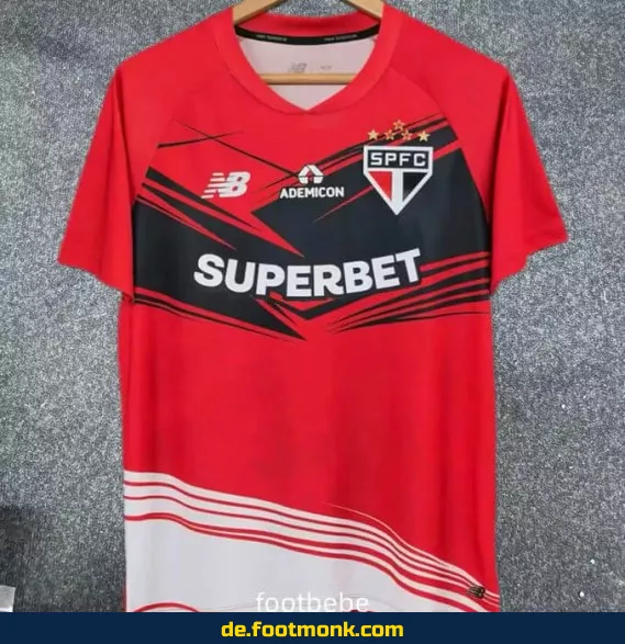 Fußballtrikot São Paulo 2025/2026 – Limitierte Sonderedition in Rot