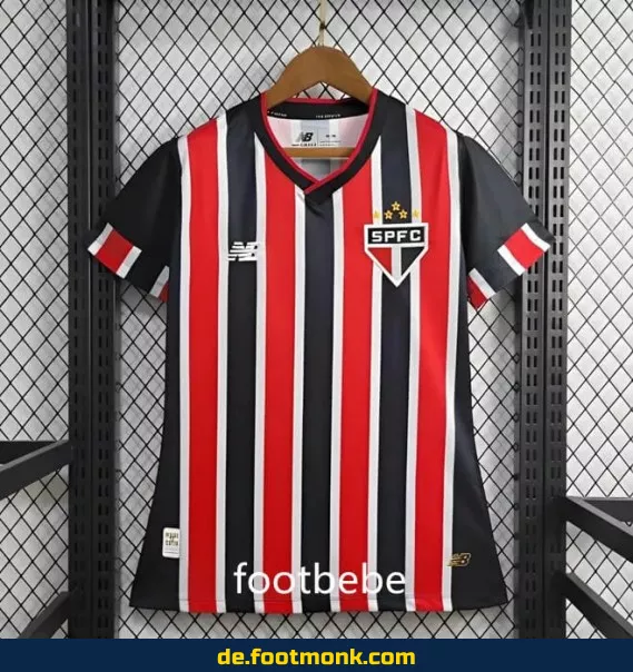 São Paulo Damen-Fußballtrikot 2024/2025 – Extern, Original, Authentisch