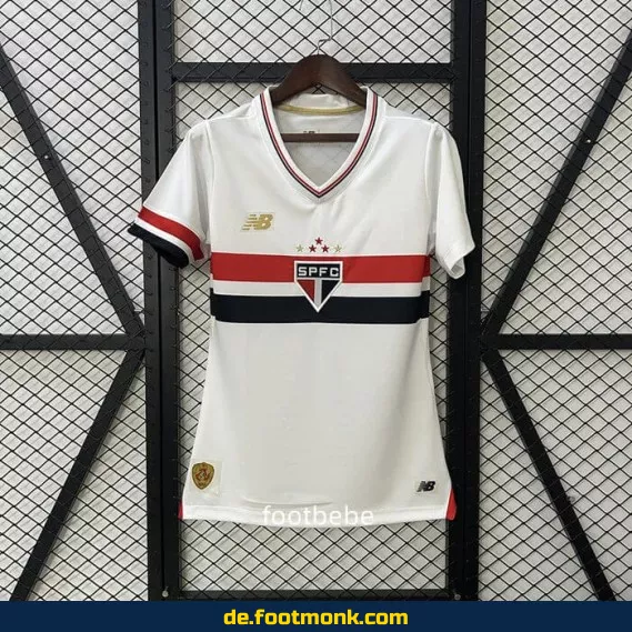Fußballtrikot São Paulo Damen 2025/2026 Heim weiß – Authentisches Vereinstrikot