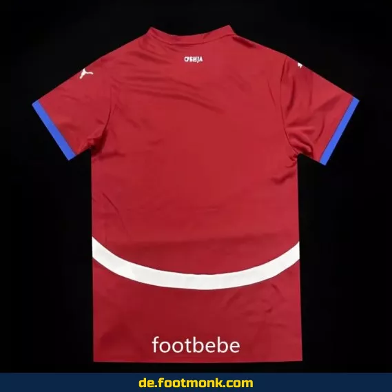 Serbien Heimtrikot EM 2024 Rot – Fußballtrikot Herren/Damen/Kinder | Günstig online kaufen | Authentisches Nike/Adidas Trikot | Personalisierbar mit Nummer & Name