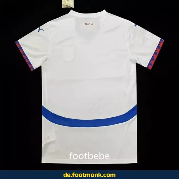 Serbia Auswärtstrikot Euro 2024 Weiß – Offizielles Heimtrikot | Fußballtrikot Herren/Damen/Kinder | Nike/Adidas | Günstig Online Kaufen