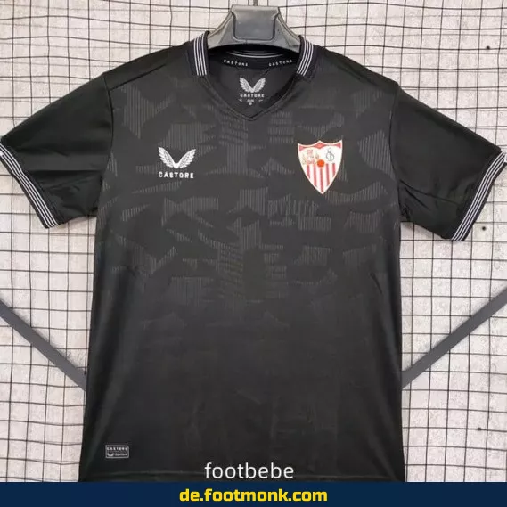 Torwarttrikot Séville 2024/2025 schwarz – Authentisches Fußballtrikot für Herren