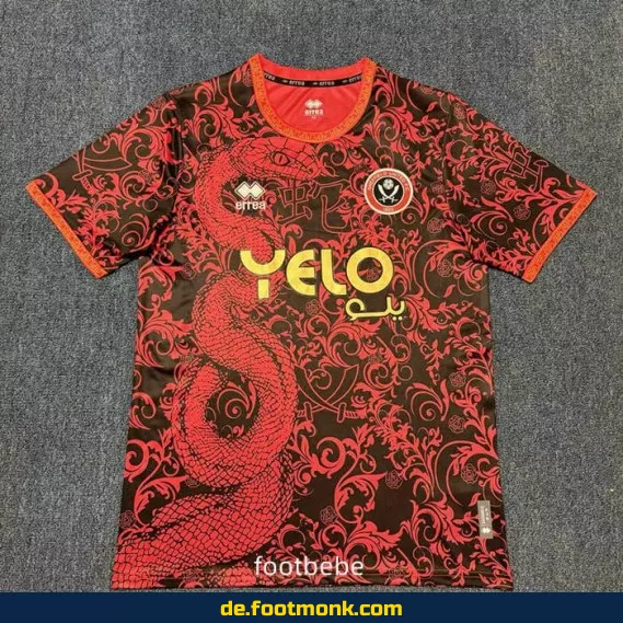 Fußballtrikot Sheffield United 2025/2026 – Spezialedition | Günstige Vereinstrikots | Herren, Damen & Kinder | Personalisierbar | Authentische Nike/Adidas Trikots | Limitierte Kollektion | Jetzt online kaufen!