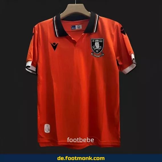 Fußballtrikot Sheffield Wednesday 2024/2025 Drittes Trikot Orange – Herren/Damen/Kinder | Günstig online kaufen | Authentisches Vereinstrikot | Nike/Adidas | Personalisierbar mit Nummer & Name