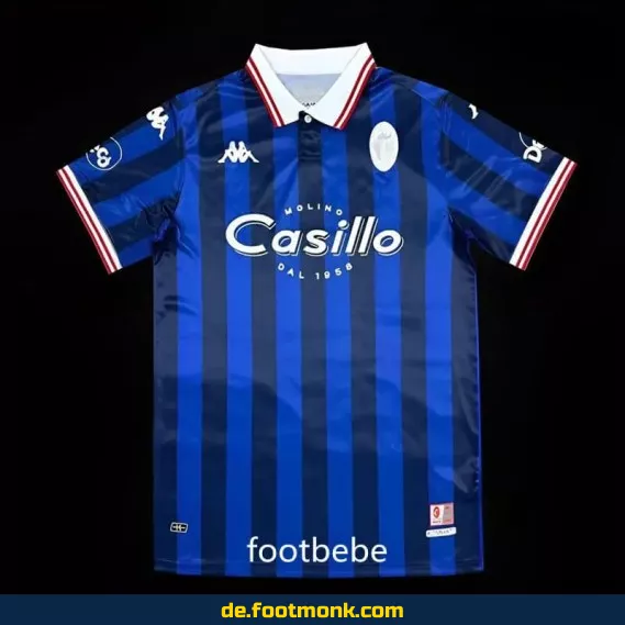 Authentisches SSC Bari Heimtrikot 2024/2025 – Blaues Fußballtrikot für Herren, Damen & Kinder | Günstig online kaufen | Personalisierbar mit Nummer & Name