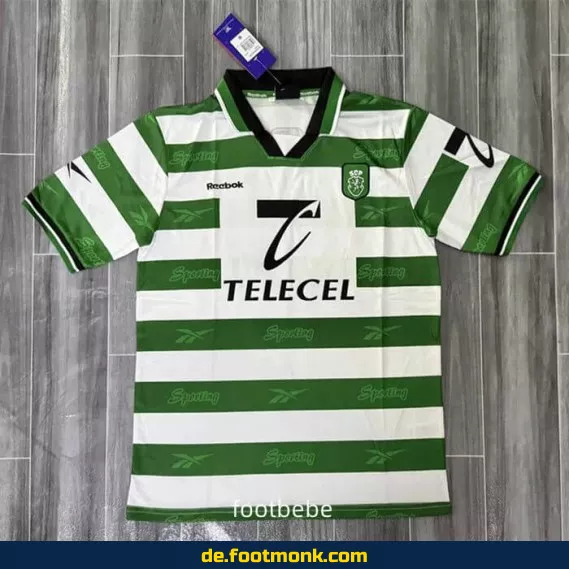 Vintage Sporting CP Heimtrikot 1999/2000 – Authentisches Retro-Fußballtrikot für Herren