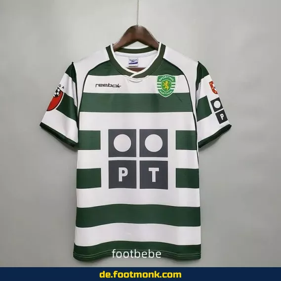 Vintage Fußballtrikot Sporting CP Heim 2001-2003 – Authentisches Retro-Trikot für Herren, Damen & Kinder | Günstig online kaufen