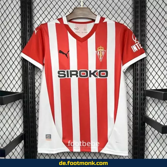 Sporting Gijón Heimtrikot 2024/2025 – Authentisches Fußballtrikot für Herren, Damen & Kinder | Jetzt günstig online kaufen