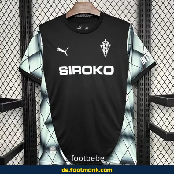 Sporting Gijón Auswärtstrikot 2024/2025 – Fußballtrikot Herren/Damen/Kinder – Authentisches Vereinstrikot – Jetzt günstig online kaufen
