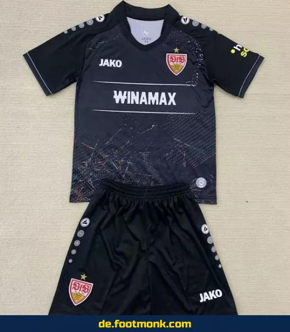 VfB Stuttgart Kinder Trikot 2024/2025 Auswärts – Günstige Fußballtrikots Online Kaufen | Authentisches Vereinstrikot für Jungen & Mädchen