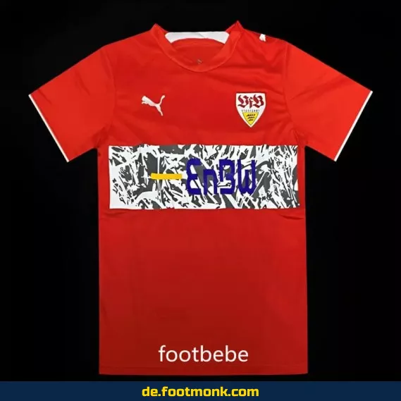 Vintage VfB Stuttgart Trikot 2006/2007 – Original Auswärts-Trikot Rot – Retro Fußballtrikot Herren/Damen – Authentisches Vereinstrikot – Fussballtrikots günstig kaufen