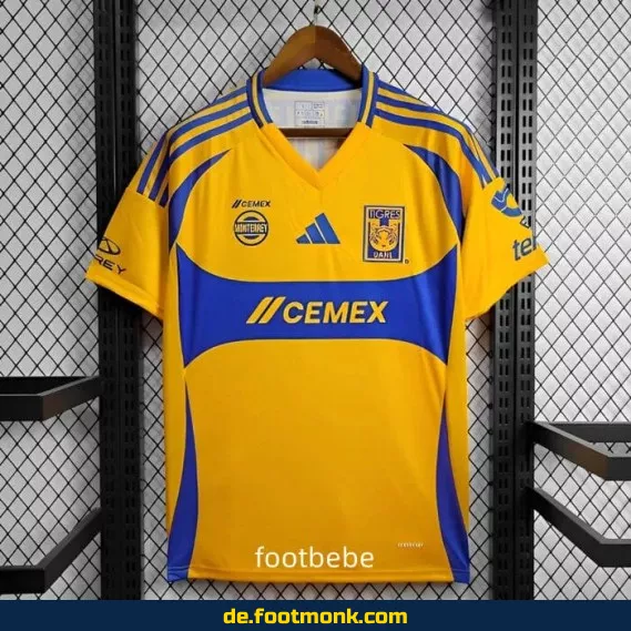 Authentisches Tigres UANL Heimtrikot 2024/2025 – Fußballtrikot Herren/Damen/Kinder | Günstig online kaufen