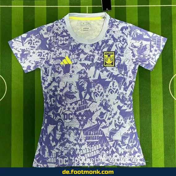 Tigres UANL Damen Trikot 2025/2026 – Limitierte Sonderedition | Fußballtrikot Damen | Günstige Fussballtrikots | Authentische Vereinstrikots