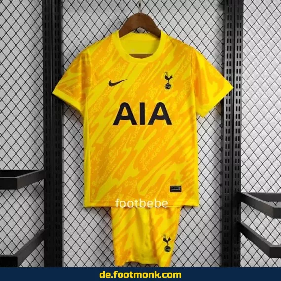 Tottenham Kinder Fußballtrikot 2024/2025 – Gelb | Günstige Fussballtrikots online kaufen | Authentische Vereinstrikots für Kinder
