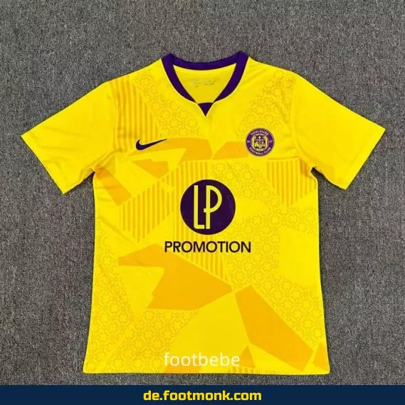 Toulouse Auswärtstrikot 2024/2025 – Gelb | Fußballtrikot Herren/Damen/Kinder | Günstige Vereinstrikots | Nike/Adidas | Personalisierbar