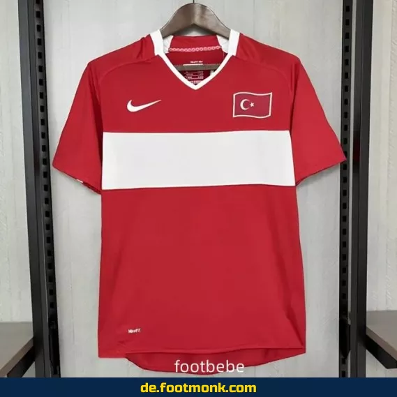 Vintage Türkei Heimtrikot 2008 – Authentisches Retro Fußballtrikot für Herren
