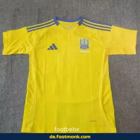 Ukraine Heimtrikot 2024/2025 – Gelb | Fußballtrikot Herren/Damen/Kinder | Günstige Fussballtrikots | Authentisches Vereinstrikot | Nike/Adidas | Personalisierbar