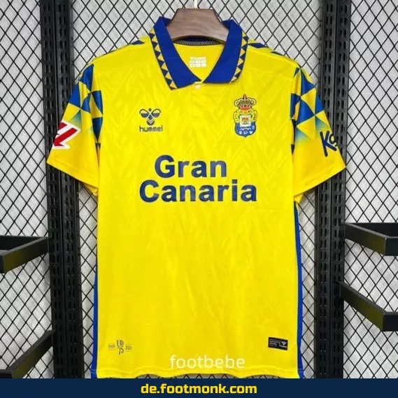UD Las Palmas Heimtrikot 2024/2025 – Offizielles Fußballtrikot für Herren, Damen & Kinder | Günstig online kaufen | Authentisches Vereinstrikot mit Personalisierungsoption