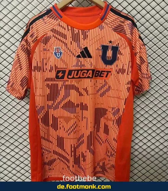 Universidad de Chile Trikot 2025/2026 – Orange | Günstige Fußballtrikots | Herren & Damen | Authentische Vereinstrikots | Nike/Adidas | Personalisierbar