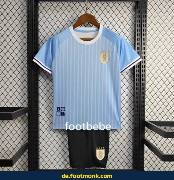 Uruguay Heimtrikot Kinder 2024 – Blaues Fußballtrikot für Kinder | Günstige Fussballtrikots online kaufen