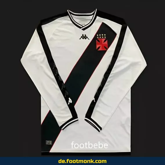 Vasco da Gama Auswärtstrikot 2024/2025 – Weiß Langarm – Authentisches Fußballtrikot für Herren – Jetzt günstig online kaufen