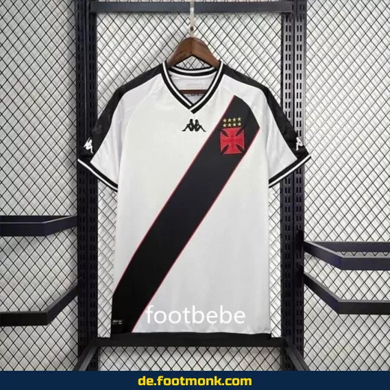 Vasco da Gama Auswärtstrikot 2024/2025 weiß – Authentisches Fußballtrikot Herren/Damen/Kinder | Günstige Vereinstrikots | Nike/Adidas | Personalisierbar mit Nummer & Name