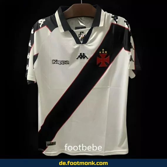 Vintage Vasco da Gama Heimtrikot 1997/98 – Retro Fußballtrikot Herren/Damen – Authentisches Vereinstrikot – Limitierte Edition