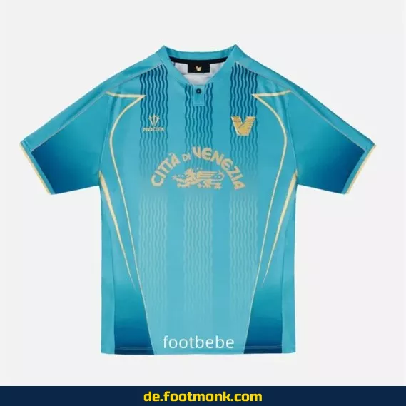Venezia Fußballtrikot 2024/2025 – Blaues Vereinstrikot | Günstige Fussballtrikots | Herren, Damen & Kinder | Personalisierbar