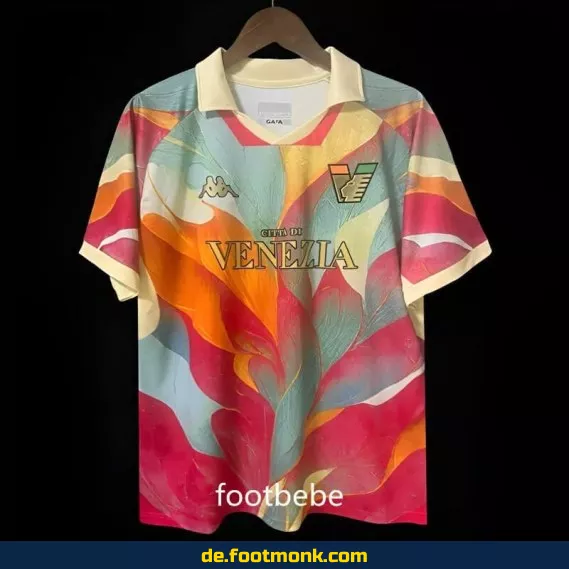 Venezia 2024 Spezial-Edition Blumen-Fußballtrikot – Limitierte Kollektion