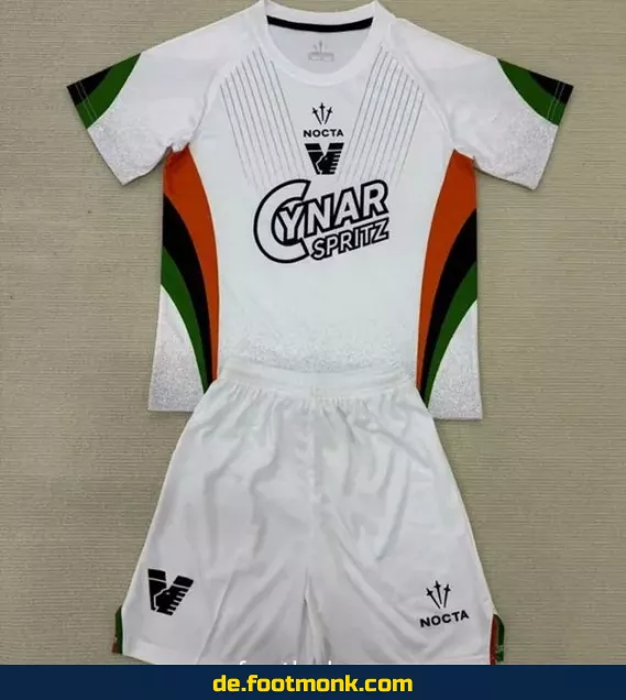 Venezia Kinder Fußballtrikot 2024/2025 – Weiß | Günstige Fussballtrikots für Kinder | Authentisches Vereinstrikot