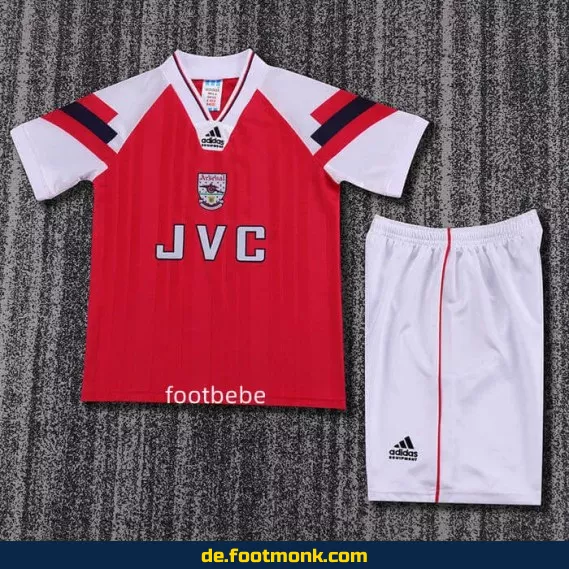 Vintage Arsenal Heimtrikot für Kinder 1992/93 – Retro Fußballtrikot | Günstige Fussballtrikots