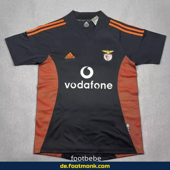 Vintage Benfica Auswärtstrikot 2002/2003 – Retro Fußballtrikot Herren/Damen – Authentisches Vereinstrikot – Günstige Fussballtrikots