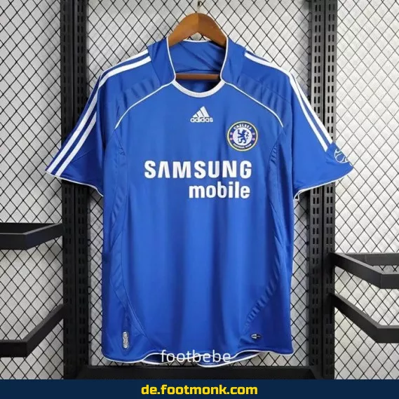 Vintage Chelsea Heimtrikot 2006/2007 – Authentisches Retro-Fußballtrikot in Blau | Herren, Damen & Kinder | Günstige Fussballtrikots online kaufen