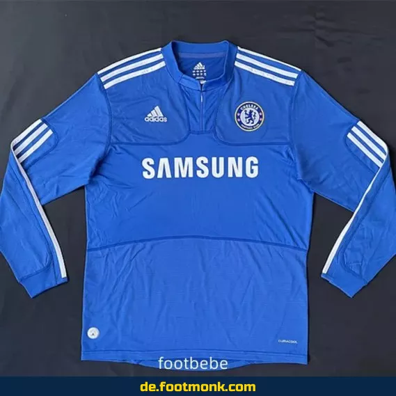 Vintage Chelsea Heimtrikot 2009/2010 – Langarm – Authentisches Retro-Fußballtrikot für Herren