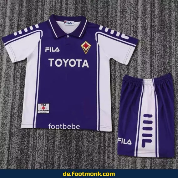 Vintage Fiorentina Heimtrikot für Kinder 1999/2000 – Retro Fußballtrikot günstig kaufen
