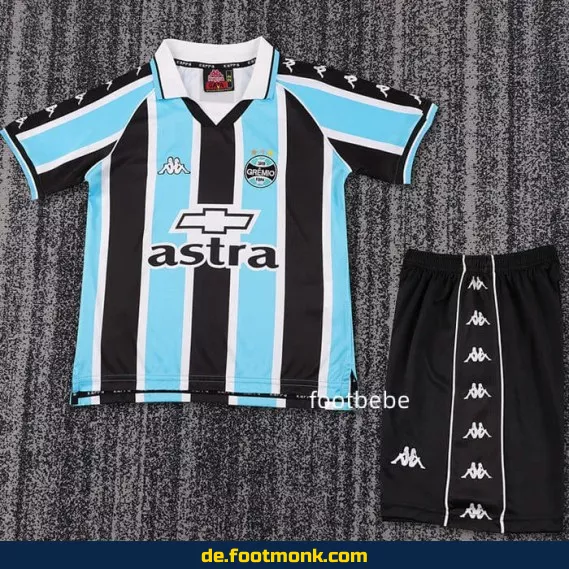 **Vintage Grêmio Kinder Fußballtrikot Heim 2000 – Retro Fußballtrikot für Kinder**
