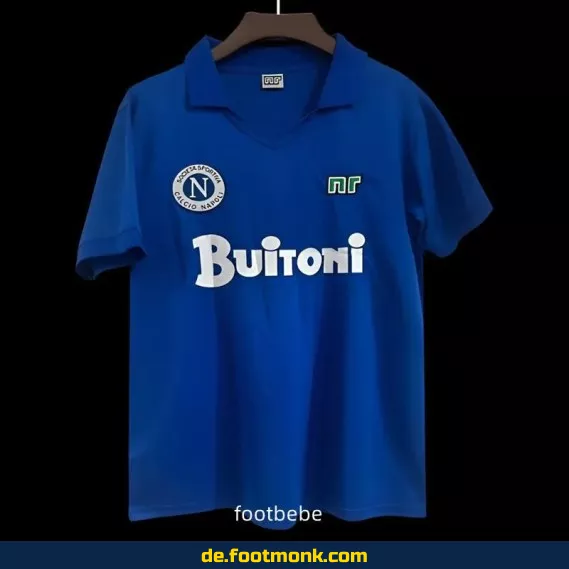 Vintage Fußballtrikot SSC Napoli Heim 1985/86 – Retro Trikot Herren/Damen/Kinder – Authentisches Vereinstrikot