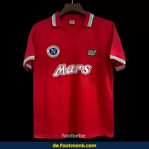Vintage Napoli Fußballtrikot 1988/89 – Retro Herren & Damen – Authentisches Vereinstrikot – Limitierte Edition – Personalisierbar