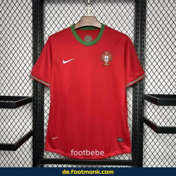 Vintage Portugal Heimtrikot 2012 – Authentisches Retro Fußballtrikot für Herren